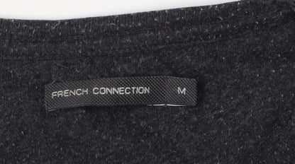 Mens UK Size M French Connection Black  T-Shirt