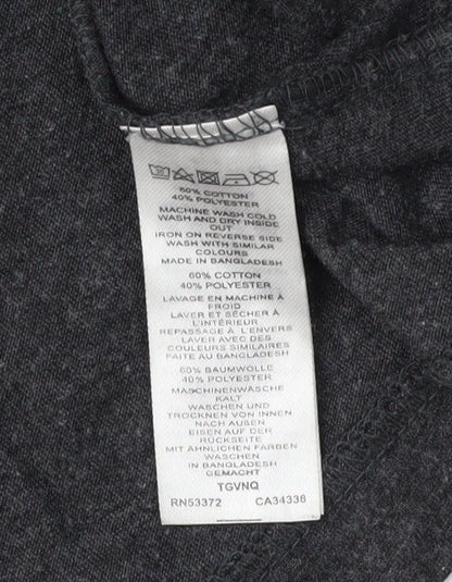 Mens UK Size M French Connection Black  T-Shirt