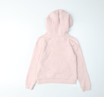 Firetrap Girls Pink Pullover Hoodie - Size 7-8 Years