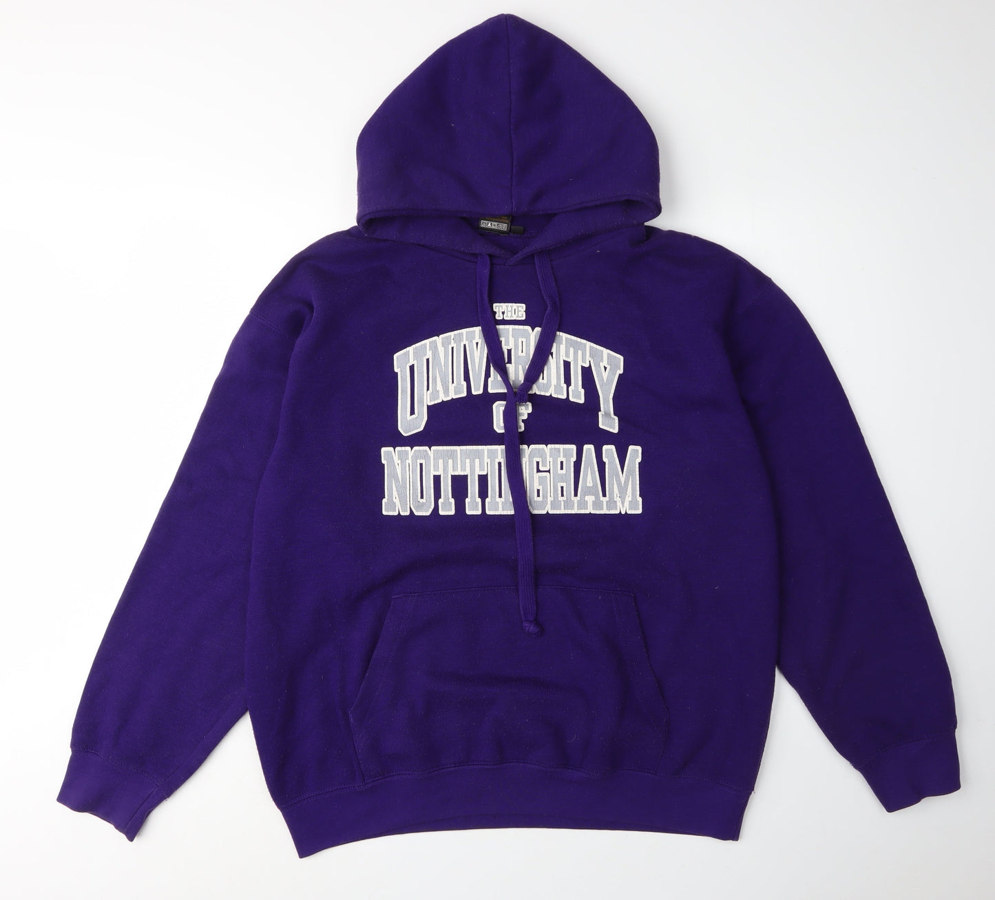 Cotton Ridge Unisex Purple Hoodie L University Style