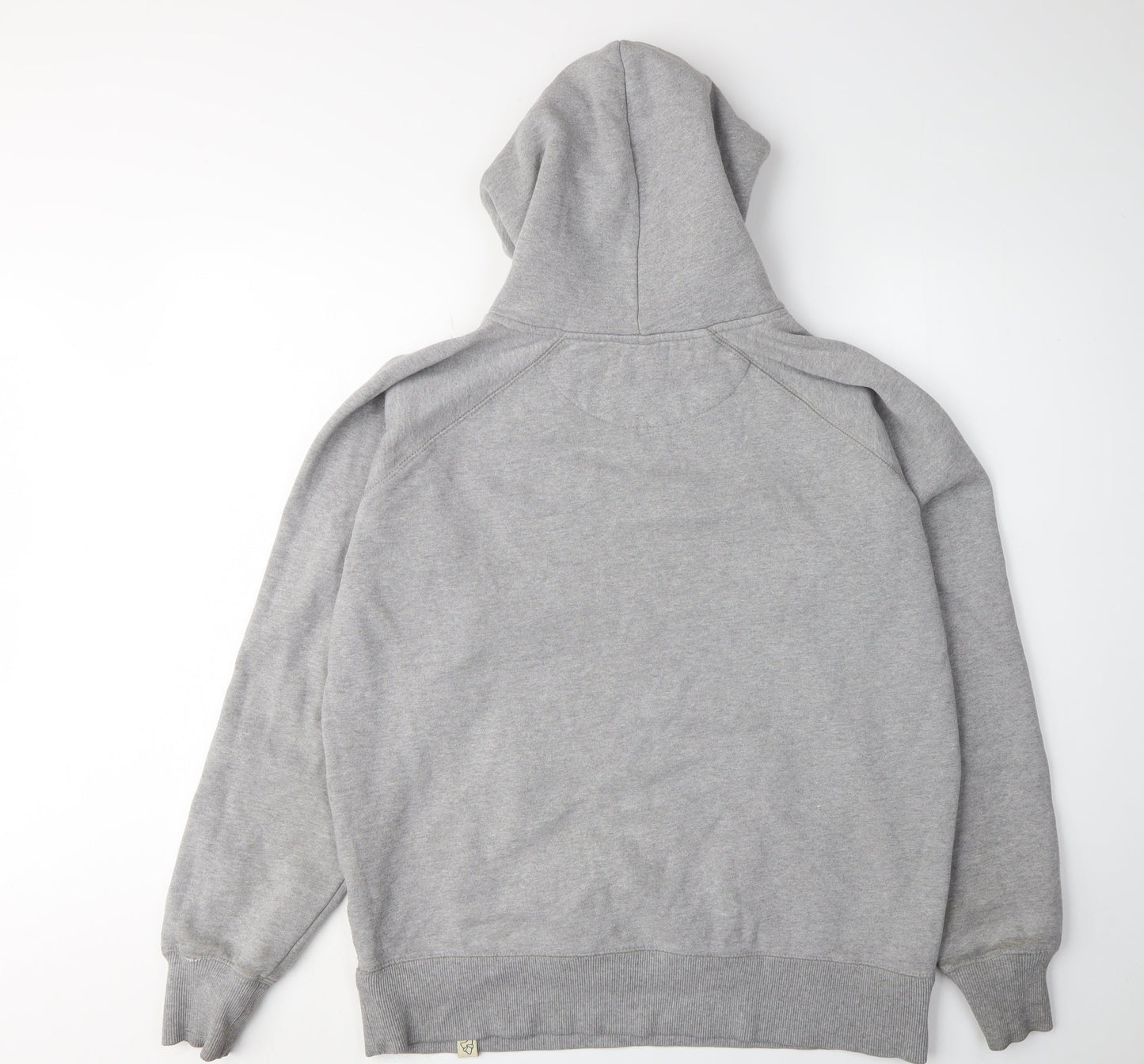 Kandi Clothing Men's Grey Pullover Hoodie - Logo, Size L