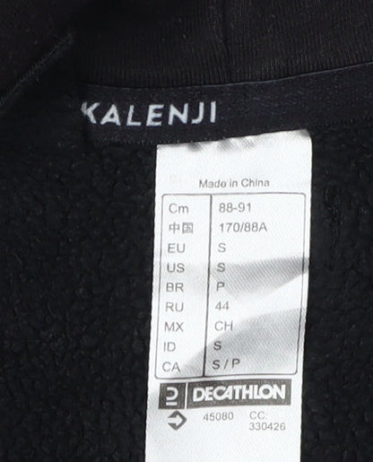 Kalenji Unisex Black Pullover Hoodie S