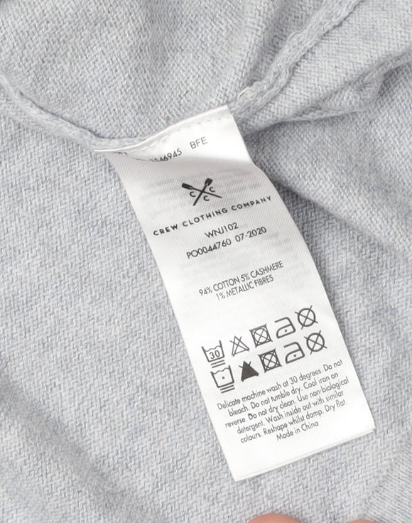 Crew Clothing Women’s Grey Shift Dress Size 14 3/4 Sleeve