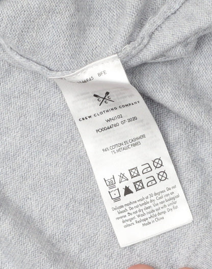 Crew Clothing Women’s Grey Shift Dress Size 14 3/4 Sleeve