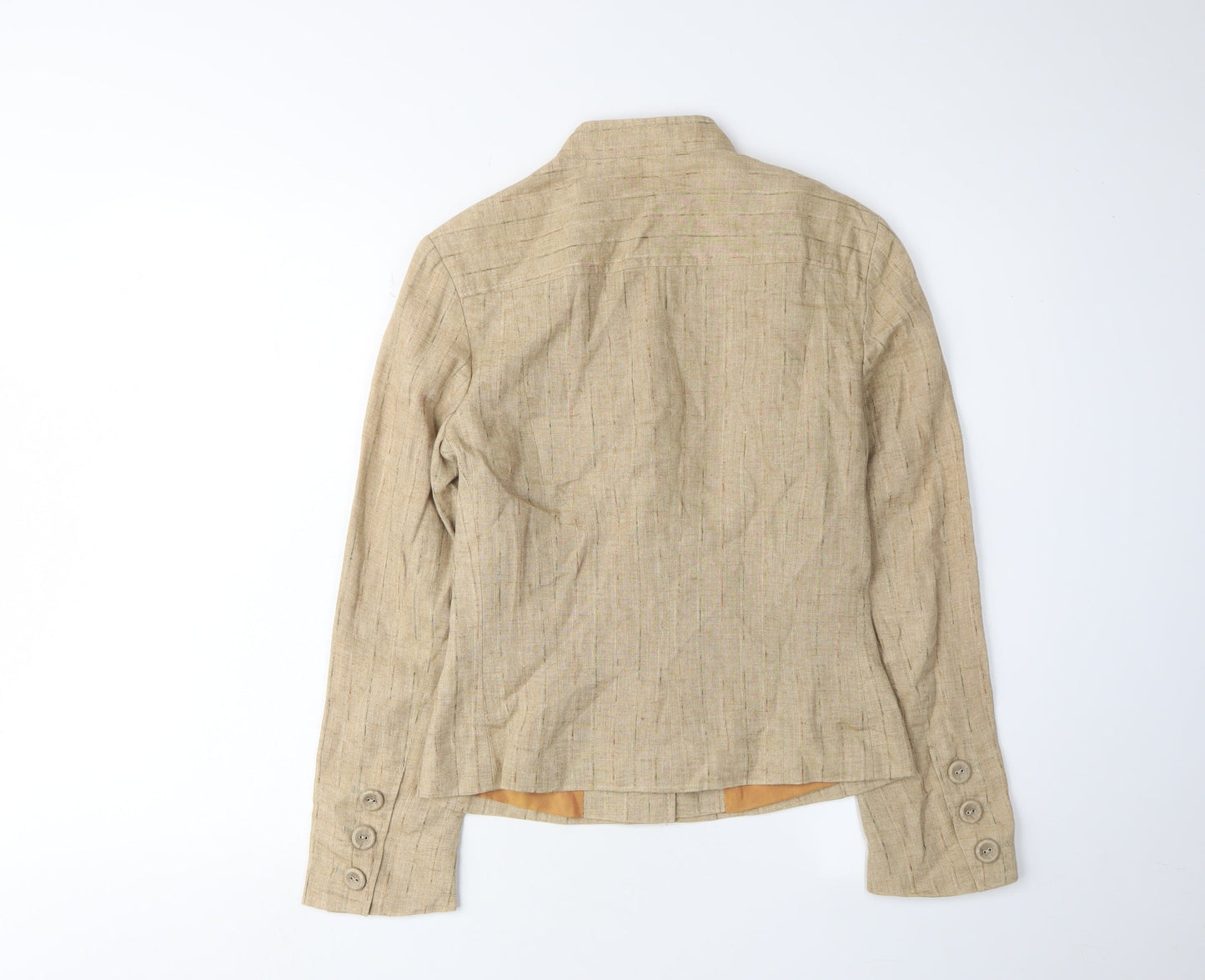 Phase Eight Women's Beige Blazer, Size 8, Regular Fit