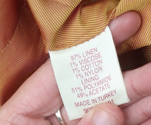 Phase Eight Women's Beige Blazer, Size 8, Regular Fit