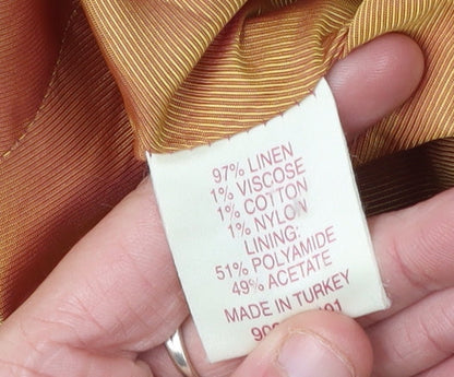 Phase Eight Women's Beige Blazer, Size 8, Regular Fit