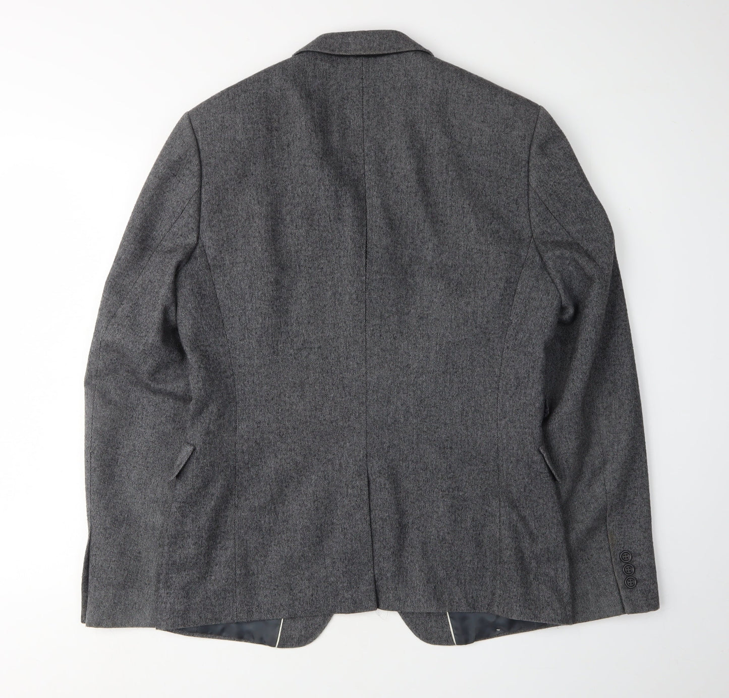 Country Road Men's Grey Blazer, Size 38, Formal Notch