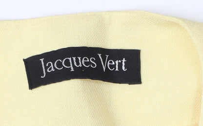Jacques Vert Women's Yellow Plus Size Suit Jacket