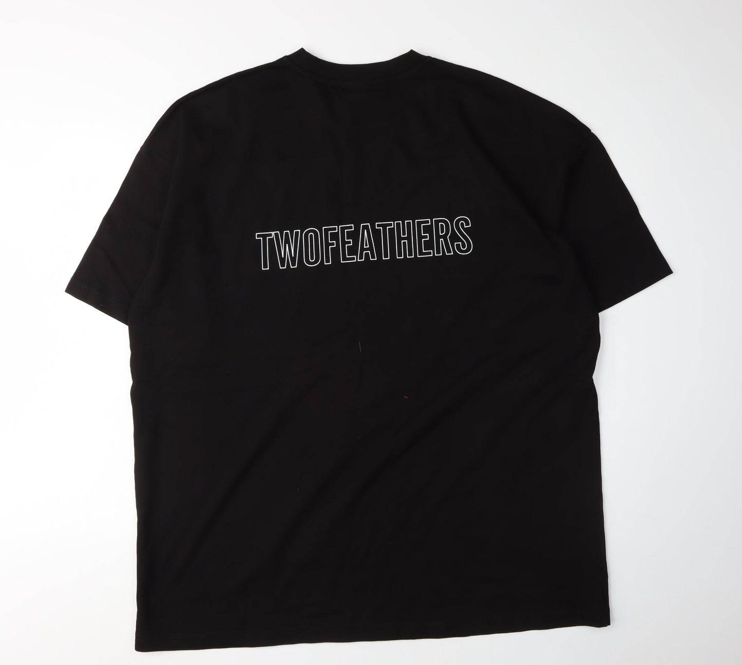 TWOFEATHERS Men's Black XL Short Sleeve T-Shirt