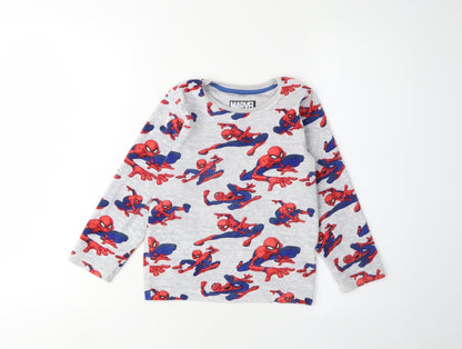 Marks and Spencer Marvel Boys Spider-Man Pyjama Top 7-8 Years