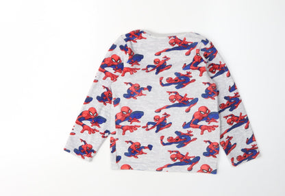 Marks and Spencer Marvel Boys Spider-Man Pyjama Top 7-8 Years