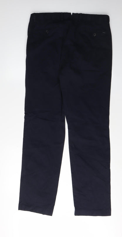 Hackett London Men's Black Straight Jeans 34R