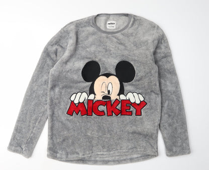 Tezenis Unisex Adults Grey Lounge Set - Mickey Mouse M