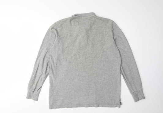 Tokyo Laundry Grey Men’s M Polo Long Sleeve