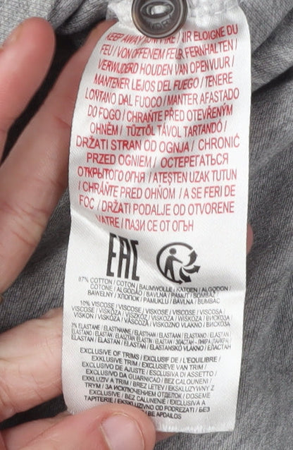 Tokyo Laundry Grey Men’s M Polo Long Sleeve