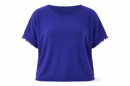 Womens UK Size M United Colors of Benetton Blue Pullover Jumper