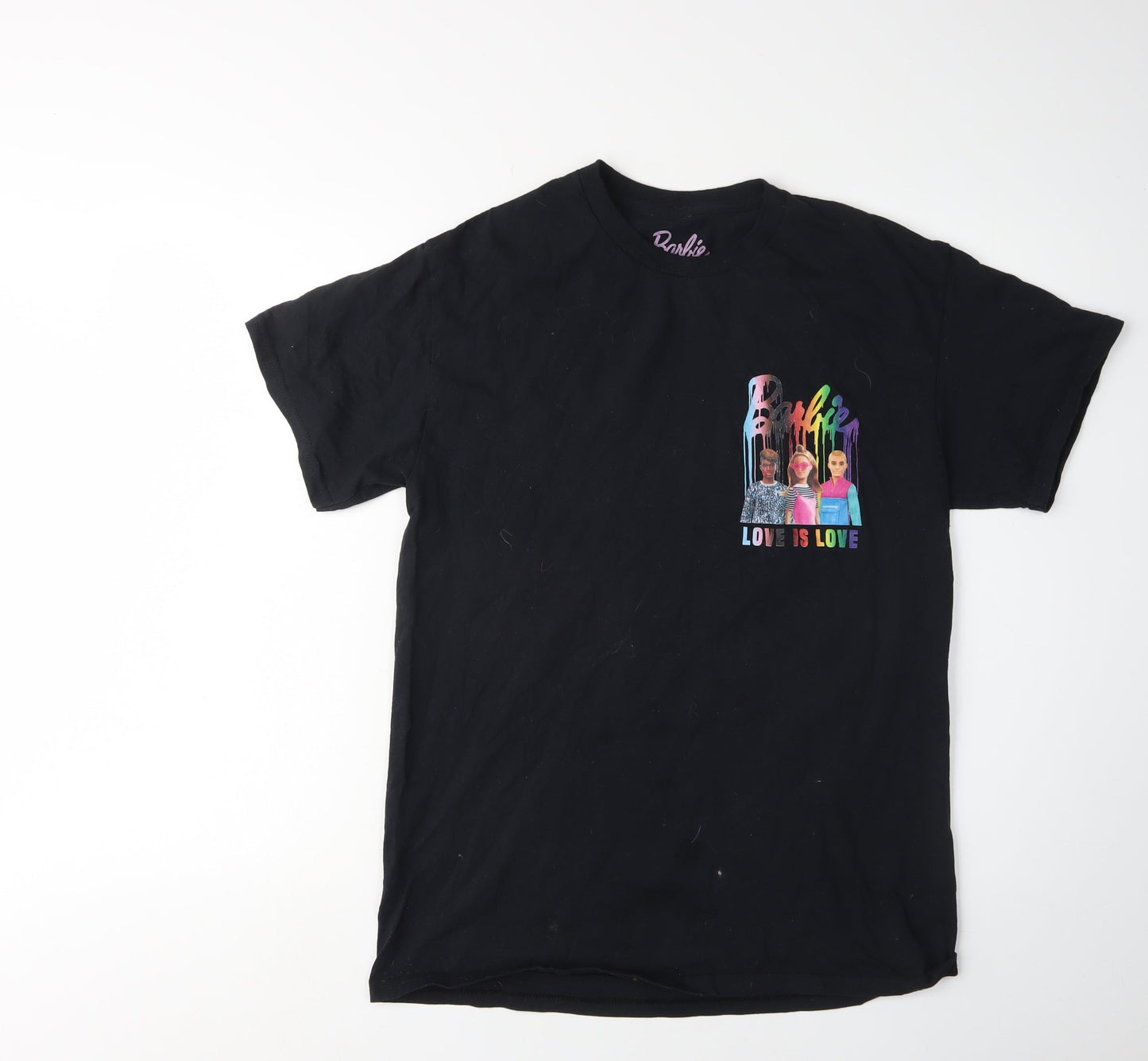 Barbie Women’s Black Pride T-Shirt Medium