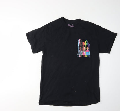 Barbie Women’s Black Pride T-Shirt Medium