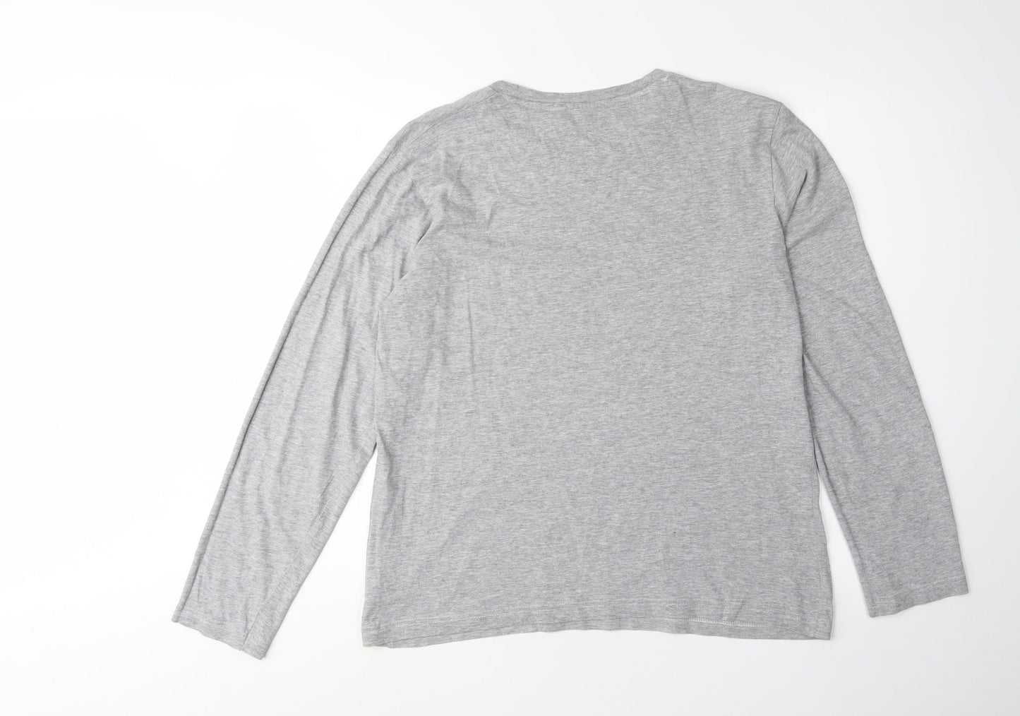Mens UK Size S Brave Soul Grey  T-Shirt