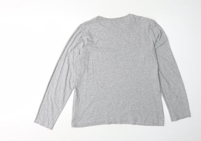 Mens UK Size S Brave Soul Grey  T-Shirt