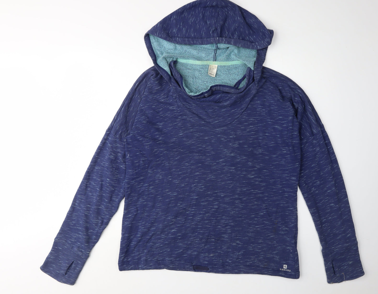 Quechua Unisex Blue Hoodie Size 12 Casual