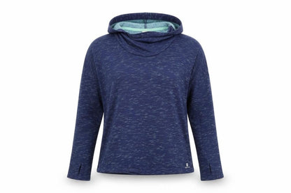 Unisex Adults UK Size 12 Quechua Blue Hoodie Hoodie