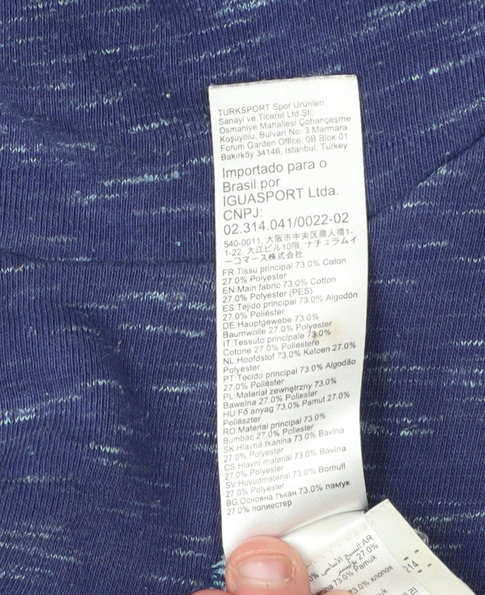 Quechua Unisex Blue Hoodie Size 12 Casual