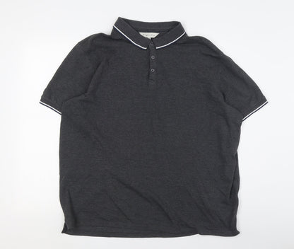 X-Series Men's Grey 2XL Polo Shirt