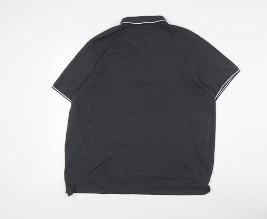 X-Series Men's Grey 2XL Polo Shirt
