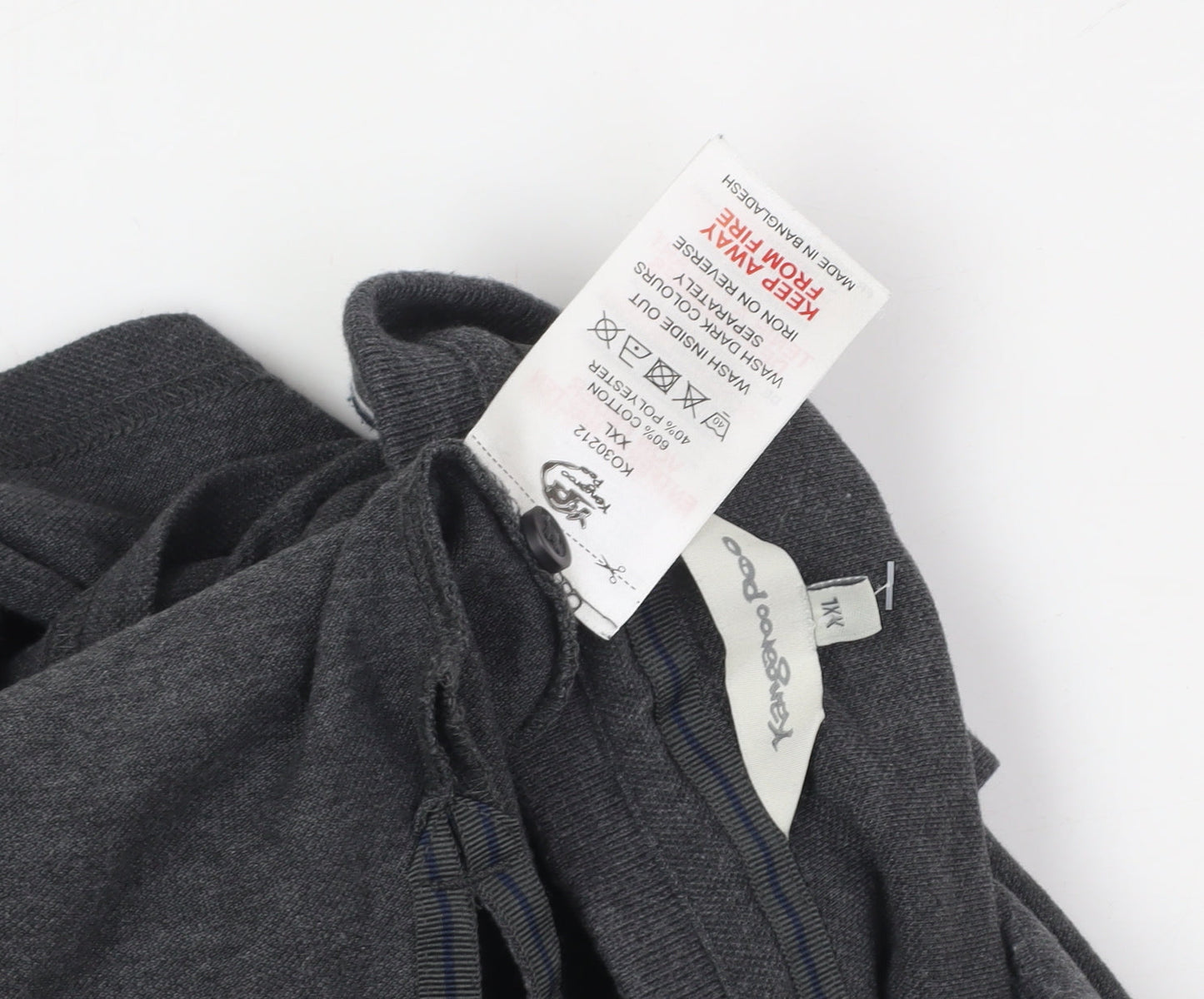 X-Series Men's Grey 2XL Polo Shirt