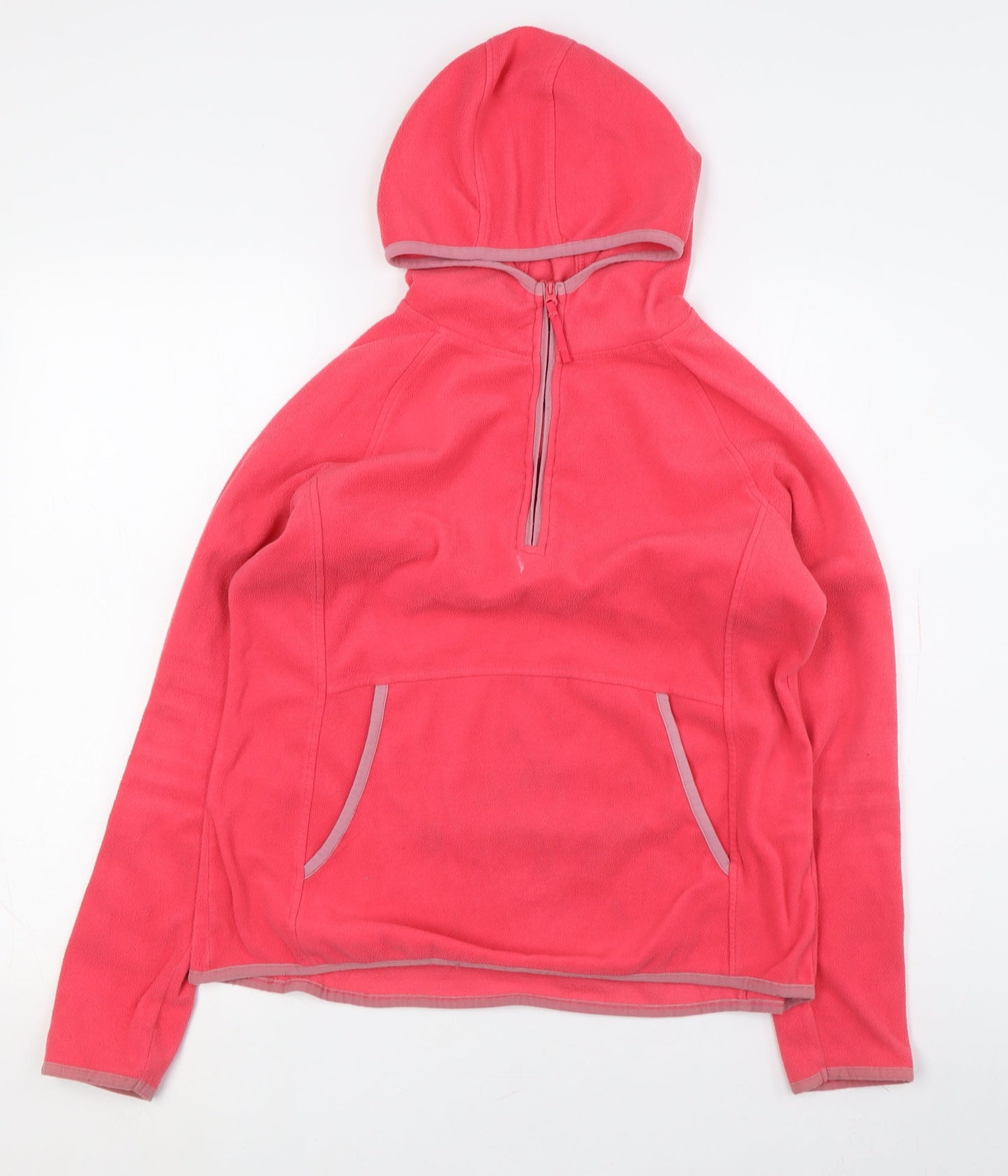 Womens UK Size S Mountain Warehouse Pink Pullover Hoodie