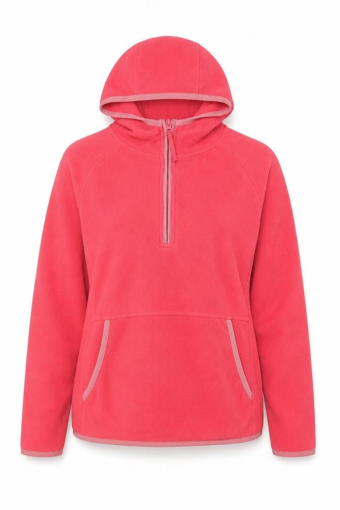 Womens UK Size S Mountain Warehouse Pink Pullover Hoodie