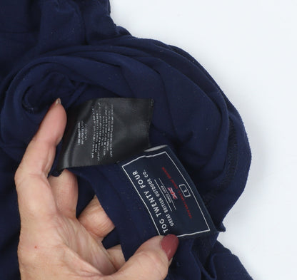 TOG TWENTY FOUR Men's Blue Crew Neck T-Shirt L