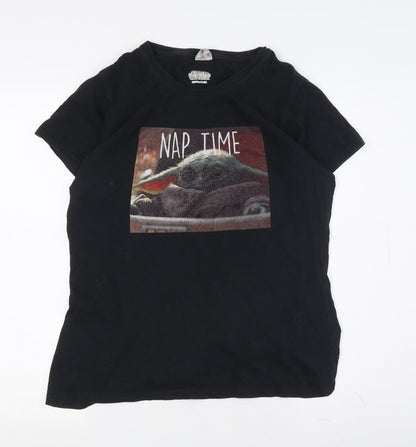 Star Wars Women's Black Nightshirt, Size 8, Movie Theme