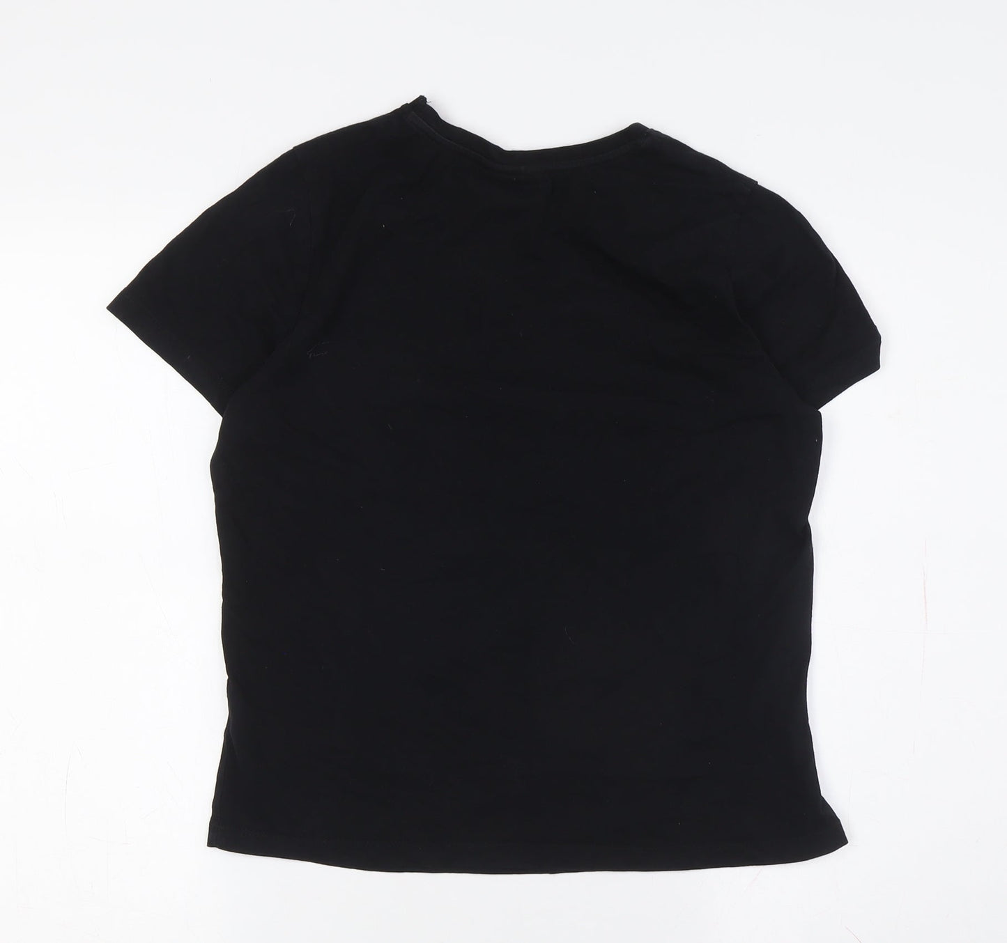 Elf Christmas T-Shirt Black L Unisex Adults