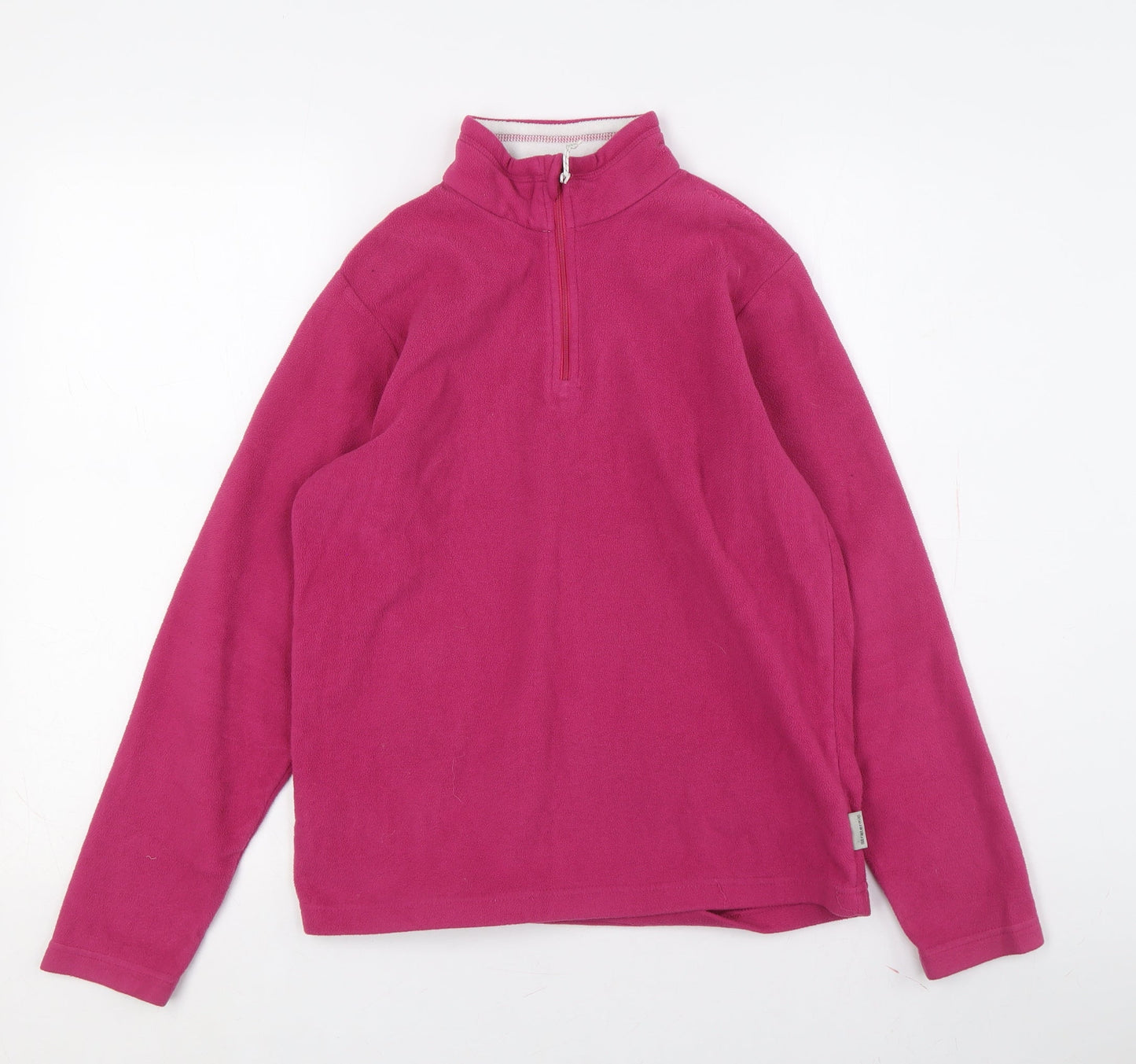 Quechua Women's Pink Fleece Sweatshirt Size 14