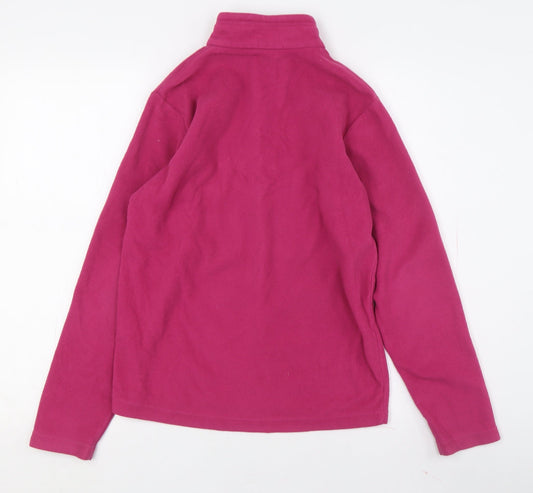 Quechua Women's Pink Fleece Sweatshirt Size 14