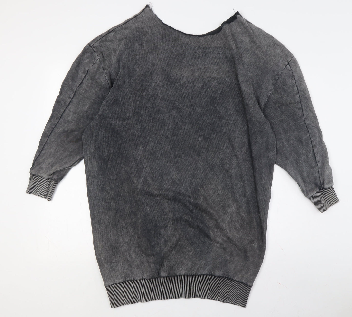 Womens UK Size 6 COLLUSION Grey Pullover Sweatshirt