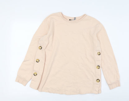Womens UK Size 10 ASOS Beige Pullover Sweatshirt