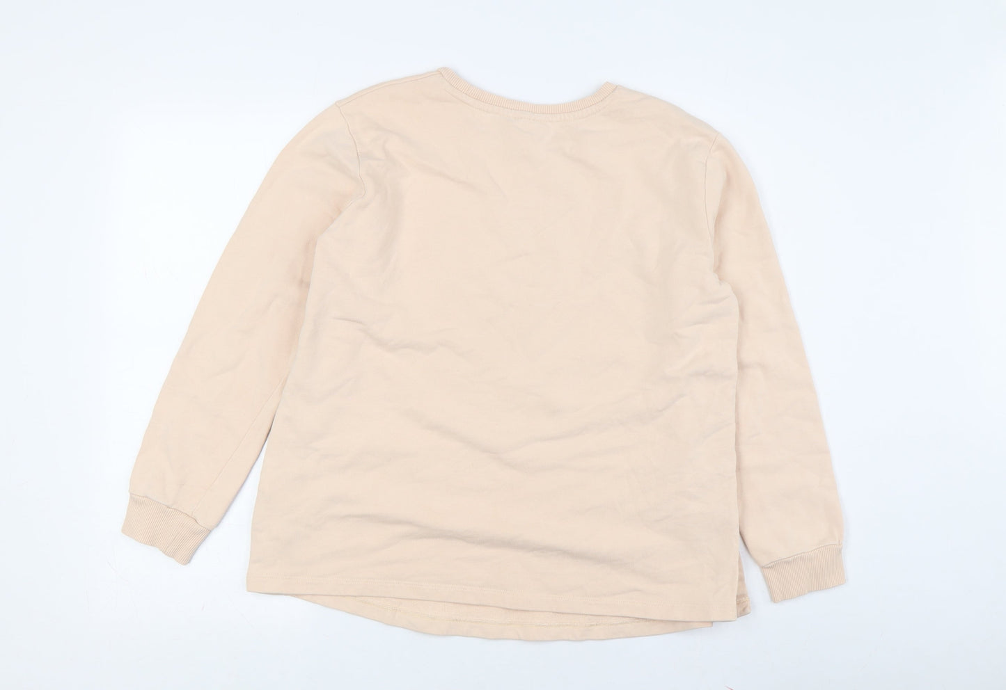Womens UK Size 10 ASOS Beige Pullover Sweatshirt