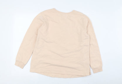 Womens UK Size 10 ASOS Beige Pullover Sweatshirt