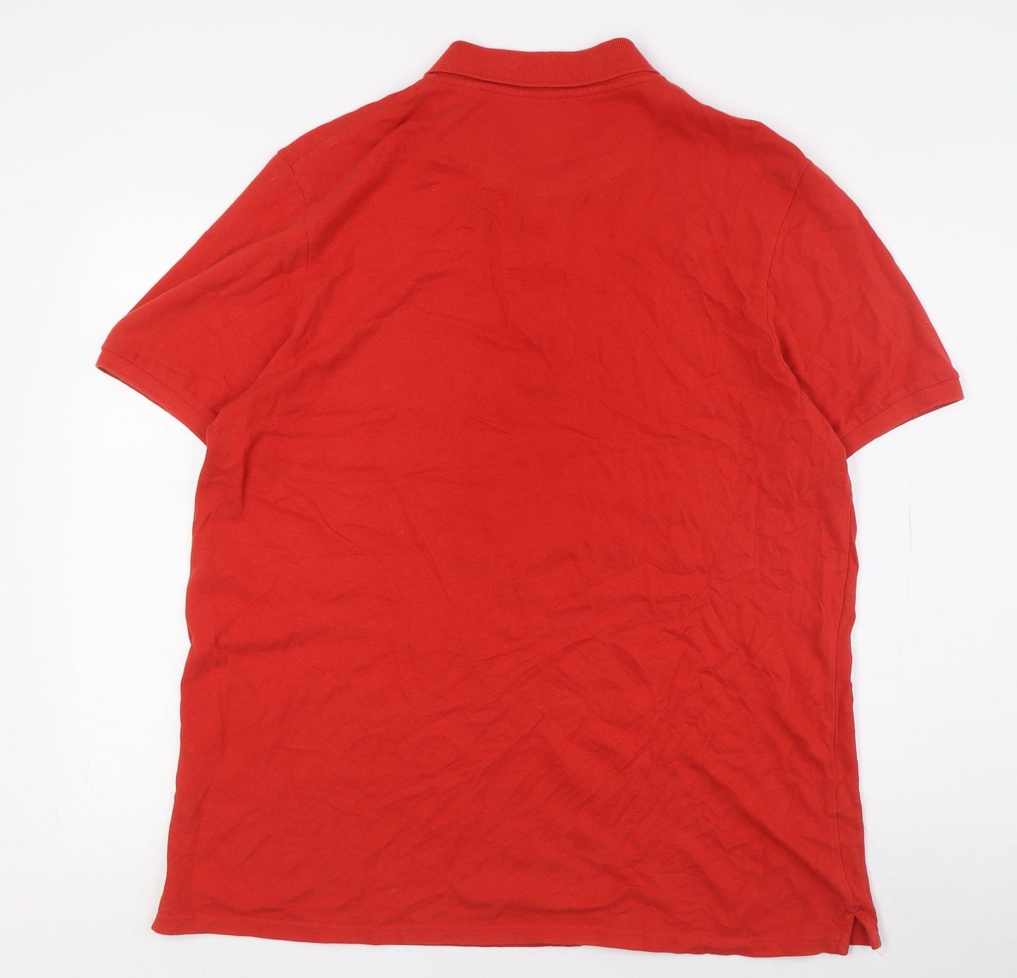 Lyle & Scott Men's Red Polo Shirt 2XL