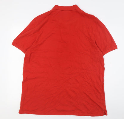 Lyle & Scott Men's Red Polo Shirt 2XL