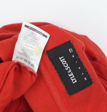 Lyle & Scott Men's Red Polo Shirt 2XL
