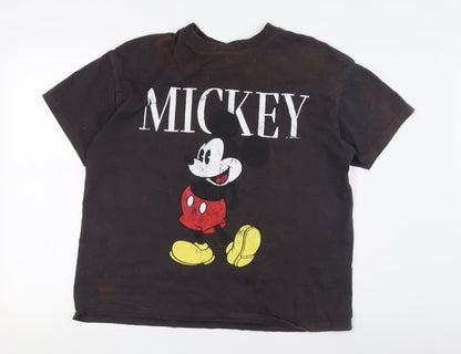 Womens UK Size M H&M Black  T-Shirt