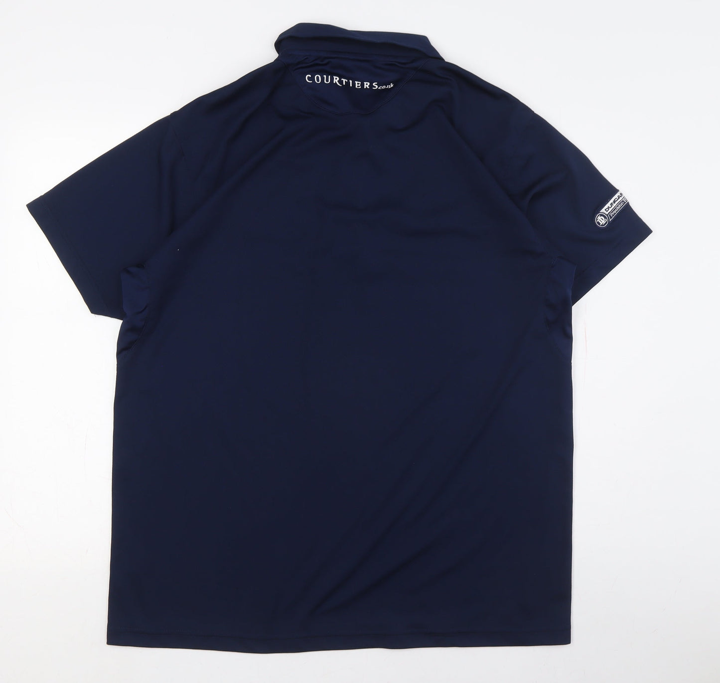 Samurai Sportswear Men's Blue Rugby Polo Shirt, Size M