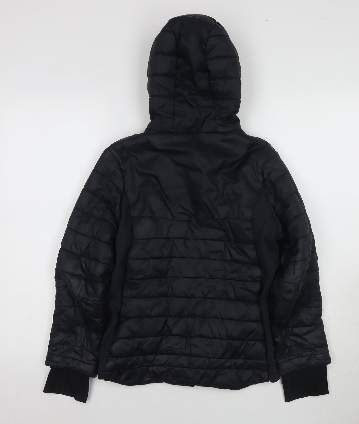 Quechua Girls Black Puffer Jacket 10-11 Years Winter
