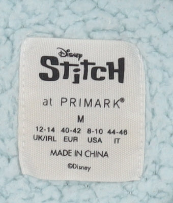 Disney Stitch Fleece Top, Women Blue, Size 12-14