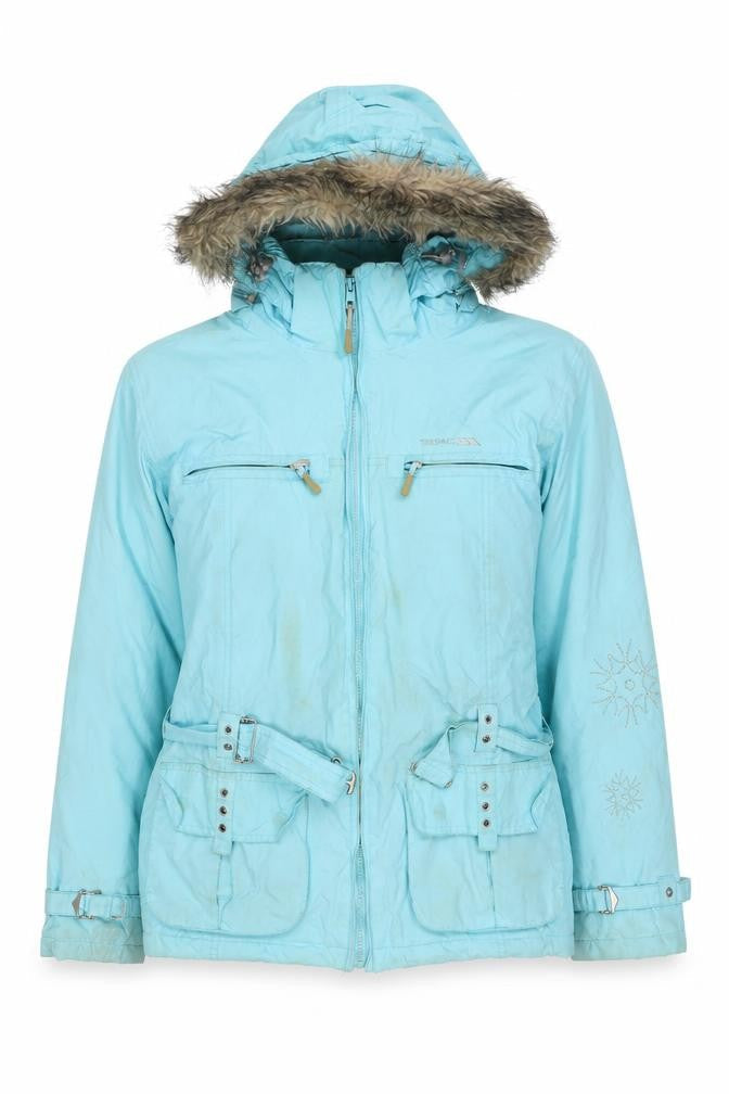 Womens UK Size L Trespass Blue Ski Jacket